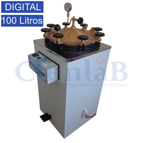 Autoclave Vertical Digital 100 Litros